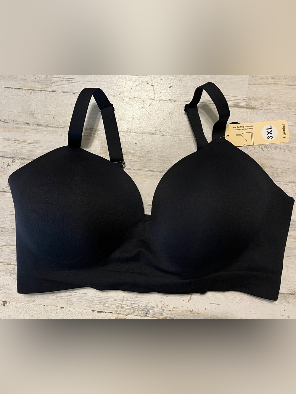 NWT Truekind Shapermint Supportive Comfort Wireless Shaping Bra Sz 3XL